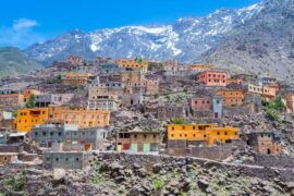 Town of Aroumd, Toubkal national park, Morocco