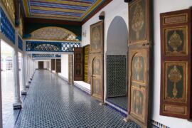 marrakesch-bahia-palast-ehrenhof-aradengang